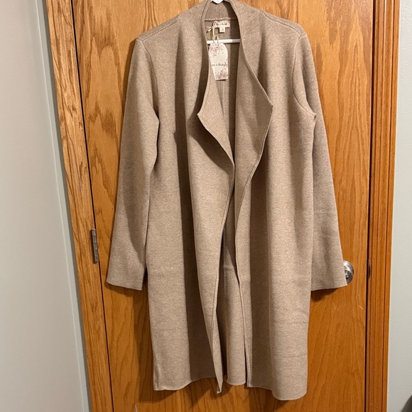 Hem & Thread Sweaters - Women's Hem & Thread Open Front Cardigan Sweater